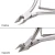 Import NA068 Nail Cuticle Nipper Dead Skin Remover Manicure Art Tool Stainless Steel Nail Clipper Cuticle Scissors from China