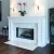 Import Nature stone granite marble luxury electric fireplace from China