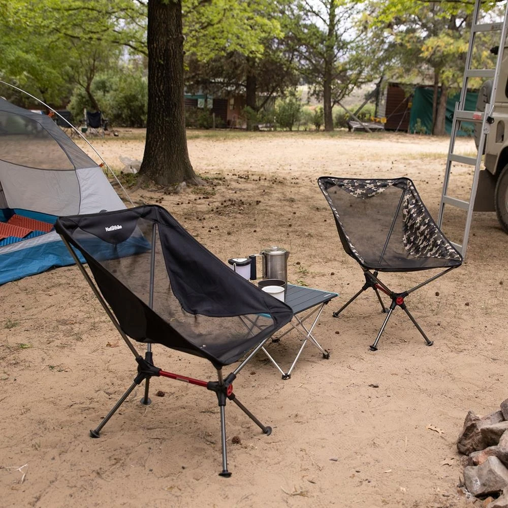 Naturehike outdoor hiking lightweight beach fishing folding moon camping chair