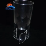 Naxilai OEM plastic clear Acrylic cover  for chocolate fountain