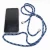 Import Neckband lanyard cell phone case with bodycross line long rope adjustable length transparent phone case for iPhone X XR XS from China