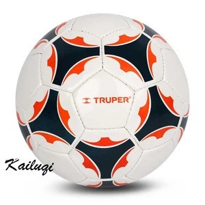 Neon color Outdoor Sports Game Machine Stitched soccer football for Team Sport