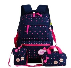 New 2022 Custom Logo Pure Color Waterproof School Bag Backpack Bagpack