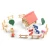 Import New arrival children simulation toy animal farm puzzle wooden play house from China