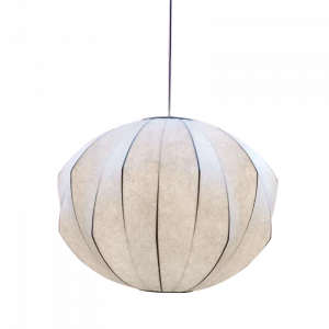 New Arrival Modern Decorative Handmade Fancy White Silk Pendant dining table ceiling glass industrial vintage hanging lamp