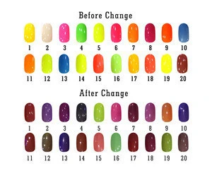 New Arrival nail gel Light change UV gel color changing soak of UV gel nail polish nail glue