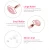 Import New Arrival Patent 100% Real Natural Pink Crystal Jade Roller For Face Lift Facial Massage Roller Rose Quartz Jade Roller from China