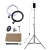 Import New Arrivals Portable 68 cm Selfie Adjustable Ring Light detachable live stand Tripod Bluetooth shutter Stick from China
