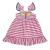 Import New cute girls summer frock design top dress best quality boutique clothing from China