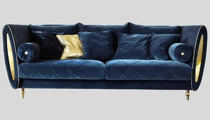 NEW DESIGN Luxurious Italian Contemporary Stylish Upholstery Living Room Sofa Set