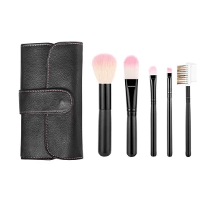 New Design of 2019 Face Brush Eyebrow Brush Foundation Brush Makeup Brush Set with Portable Bag.
