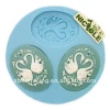 New designed silicone art clay craft moulds F0055