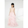 New Fashion Flower Sequin Girl Dress Party Birthday Wedding Princess Dress