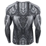 New Fashion UPF 50+ Custom Printed Rash Guard for Men 2019