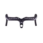 New Full Carbon Bicycle Stem Handlebar Road Bikes Carbon Integrated Handlebar
