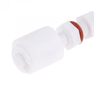New PP Floating Ball Switch Liquid Water Level Sensor Horizontal Float Switch Down