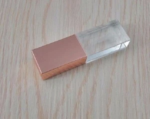 New product! Rose Gold Crystal USB flash drive USB2.0/3.0 with logo