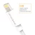 Import New products 2018 colorful flat usb data cable for iphone cable MFI from China