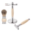 new products on china market mens razor set beard wash kit with cleaning brush and razor