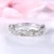 Import New S925 sterling silver hollow pattern 6*8 egg-shaped zircon combination ring female fashion engagement ring jewelry wholesale from China