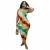Import New Sexy Halter Casual Dresses Loose Tie Dye Sleeveless Maxi Dress Women Plus Size Women Clothing No Accessories Included from China