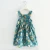Import New spot pure cotton summer girls dress foreign trade Amazon new cross-border from China