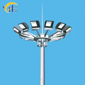 New Style 2000 3000w Price List Of Solar High Mast Pole Lighting