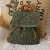 Import new style handmade crochet Backpack female beach holiday straw woven bag leisure bags women handbags ladies from China