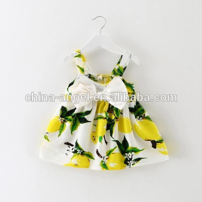 New Summer Infant and toddle dress baby clothes colorful baby dress
