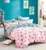 New trend bedding sheet sets dyed king queen sabanas bed sheet duvet cover comforter bedding set