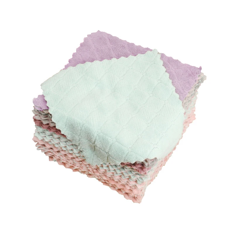 Newest design top quality cleaning microfiber cloth household cleaning cloths Clean cloth