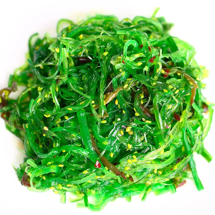 Newest green food wholesale kosher seaweed salad