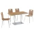 Import Newest style modern fast food restaurant table chair / dining table chair set from China