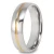 Import Nickel Free Lead Free Hypoallergenic 14k Gold Plated Groove Shinny Pure Titanium Wedding Ring from China