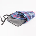 No Pilling Flame Retardant 20 Times Washing Picnic Use Bamboo Blanket Throws