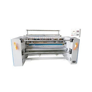 Non woven fabric terry cloth meltblown fabric slitting cutting machine factory good price