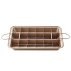 Nonstick Baking Pan Built In Slicer Bakeware Cake Mold Pans with Dividers