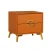 Import Nordic Modern Bedroom Drawer Cabinet Leather Storage Cabinet Iron Bedside Low Table from China