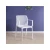 Import Nordic Modern Plastic Dining Chair With Armrests Stackable Outdoor Garden Chair from China