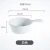 Import Northern European 5" decorative bowl Ceramic Fruit Salad Bowl with handle stoneware dessert bowl from China