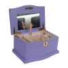 OEM Custom Jewelry Organizer Prince Ballerina Dream Wooden Music Jewelry Box with Mirror