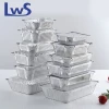 OEM Logo aluminium foil for food packing, disposable small foil tray, small aluminium foil container