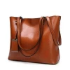 OEM Service Brand Women Fashionable PU Leather Bag Lady Elegant Handbag Zipper