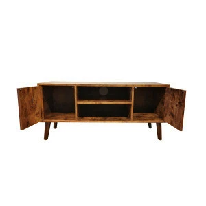 Old-fashioned design living furniture wooden TV stand with cabinet