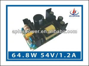 Open frame industrial switching power supply 68W