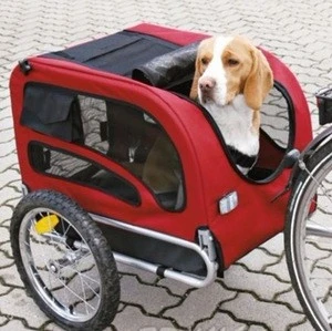 Other Trailers Use New 2in1 Bicycle Bike Dog Cat Pet Trailer Carrier Pet Stroller
