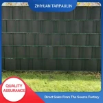 Outdoor Garden Decoration Plastic Artificial PVC Privacy Fencing Tarpaulin