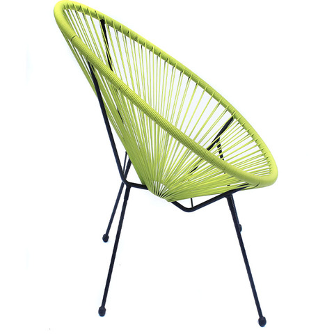 Buy Outdoor Plastic String Chair Rattan Furniture Garden Egg Sunchair ...