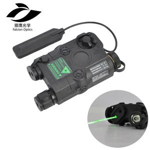 Outdoor Tactical Hunting Shot Tactical AN / PEQ-15 Green Point Laser with White LED Flashlight and Infrared Lighting Accessories