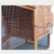 Import outdoor waterproof treatment wooden chicken House with run from China